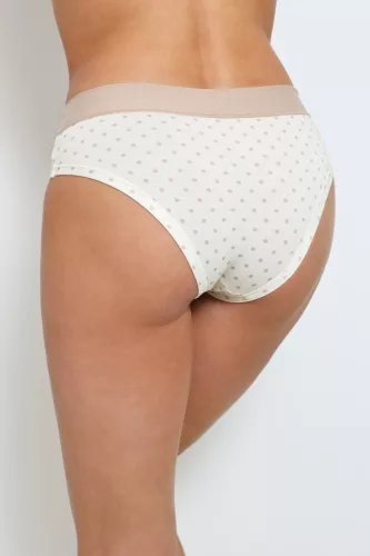 247502 29 Mona klasszikus alsó S Pöttyös-Ekrü