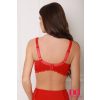 221808 Elizabeth légáteresztős kosarú melltartó piros