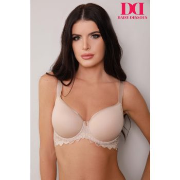 221808 Elizabeth légáteresztős kosarú melltartó drapp