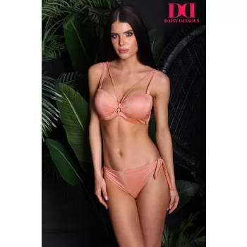 242105 05 Bikini felső Lurex-barack