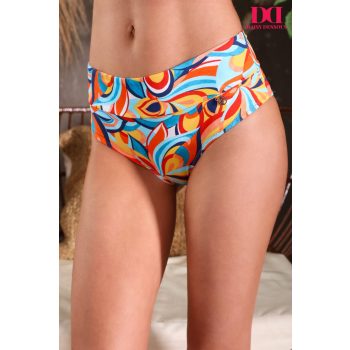 2452 03 Bikini alsó Sárga-virágmintás