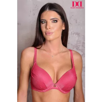 251814 05 Bikini felső Lurex-piros