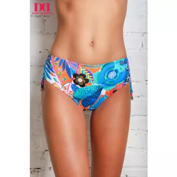 2555 01 Bikini alsó Kék-mintás