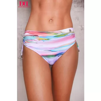 2555 03 Bikini alsó Lila-mintás