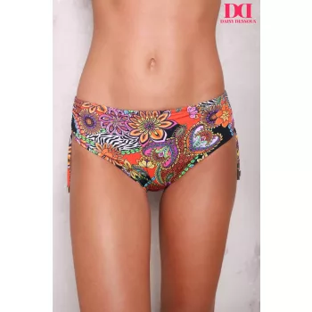 2555 04 Bikini alsó Fekete-narancs