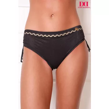 2555 07 Bikini alsó Lurex-fekete-arany