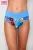 2552 01 Bikini alsó L Kék-mintás